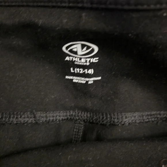 Athletic Works Black Active Leggings - Picture 3 of 3